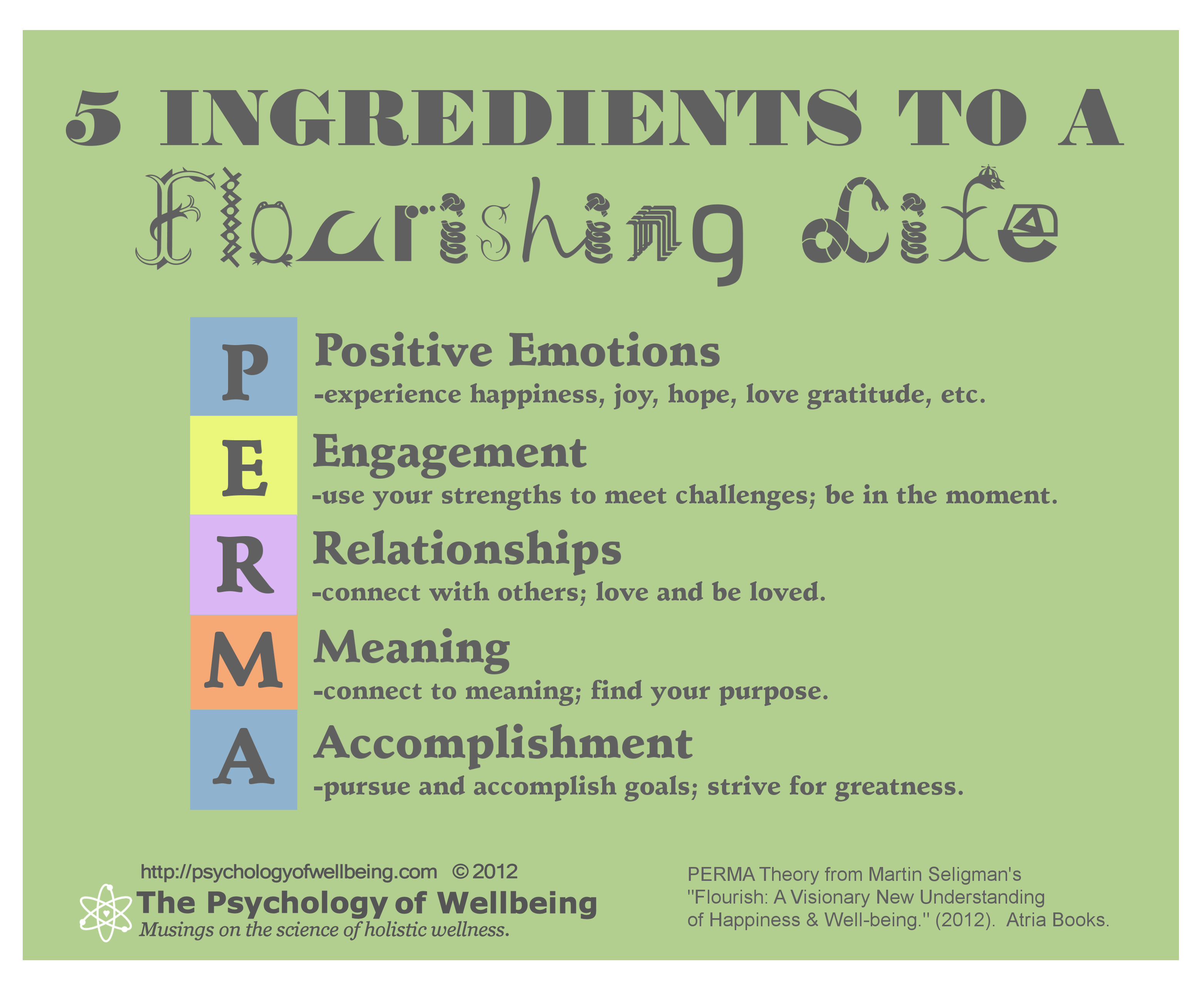 PERMA Model of Happiness (Examples + Images) - Practical Psychology